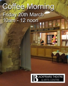 Coffee Morning - Friday 20th March