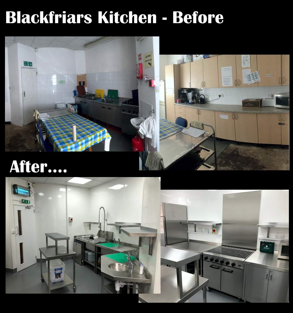 Blackfriars Theatre - Kitchen Refurbishment Update