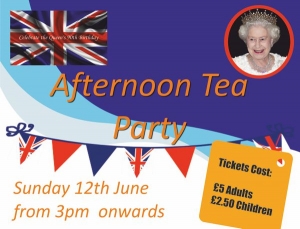Afternoon Tea Party - 12th June 2016