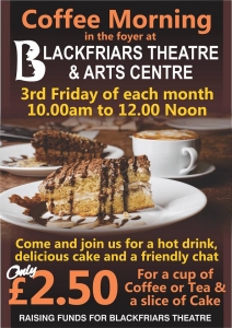 Coffee Morning - This Friday 21st July