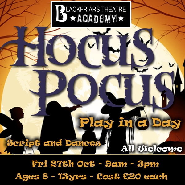 BTA Hocus Pocus - Play in a Day - 27th October 2017