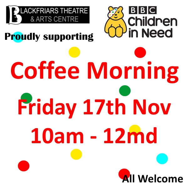 Children in Need - Coffee Morning 17th November 2017