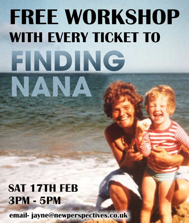 FREE Workshop for Finding Nana audience....