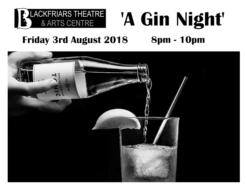 A Gin Night - Tasting Evening - 3rd August