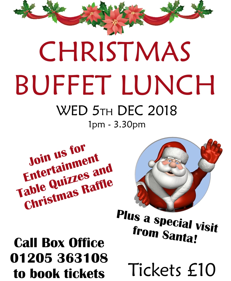 Christmas Buffet Lunch - 5th December 2018