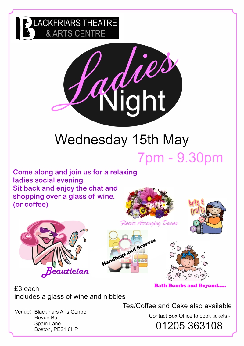 Ladies Night 15th May 2019