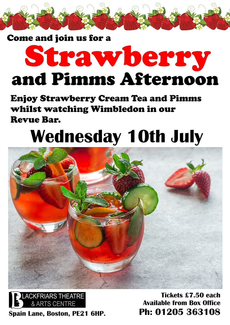 Strawberry and Pimms Afternoon