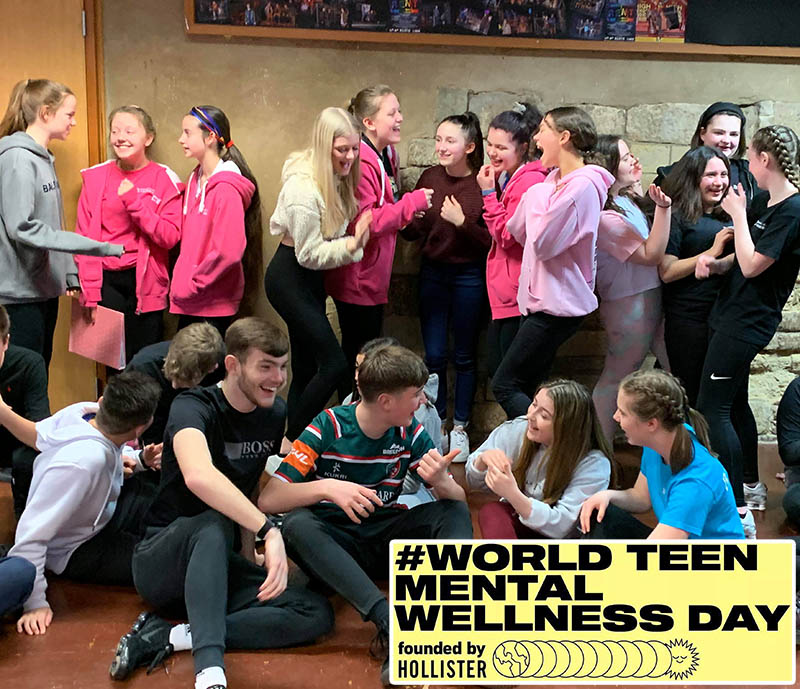 Theatre Academy support World Teen Mental Health Wellness Day
