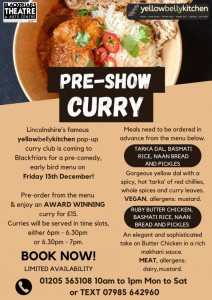 Pre Show Curry for Comedy Night