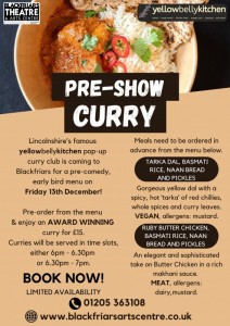 Pre Show Curry for Comedy Night