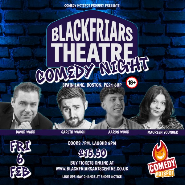 Blackfriars Theatre Comedy Night